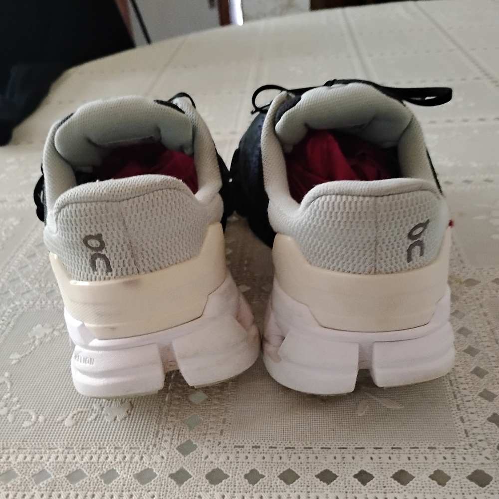 On Running Black and Gray Athletic Shoes - Picture 10 of 16